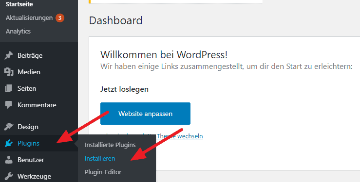 wordpress-plugin-installieren-schritt-eins